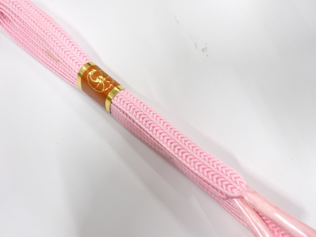 未使用品　正絹　手組帯締め